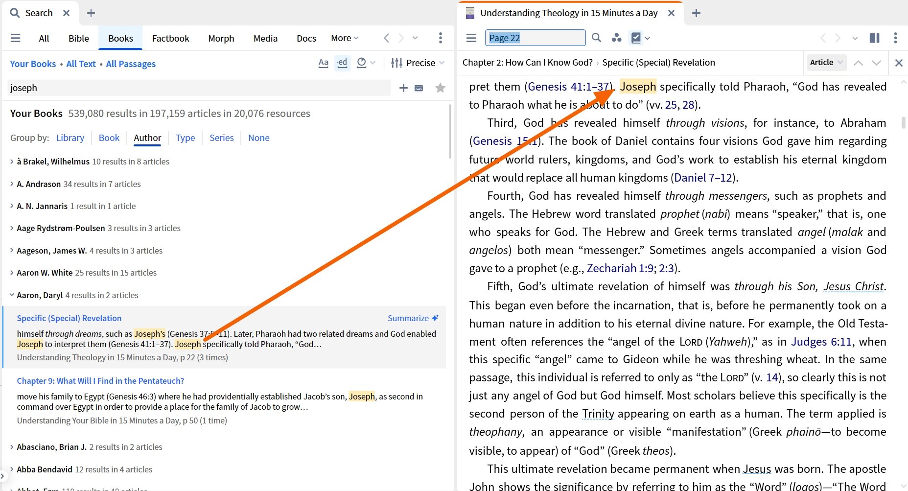 Books Search - Group By Author
