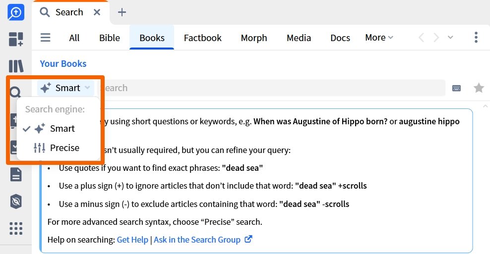 Smart Search - Toggle