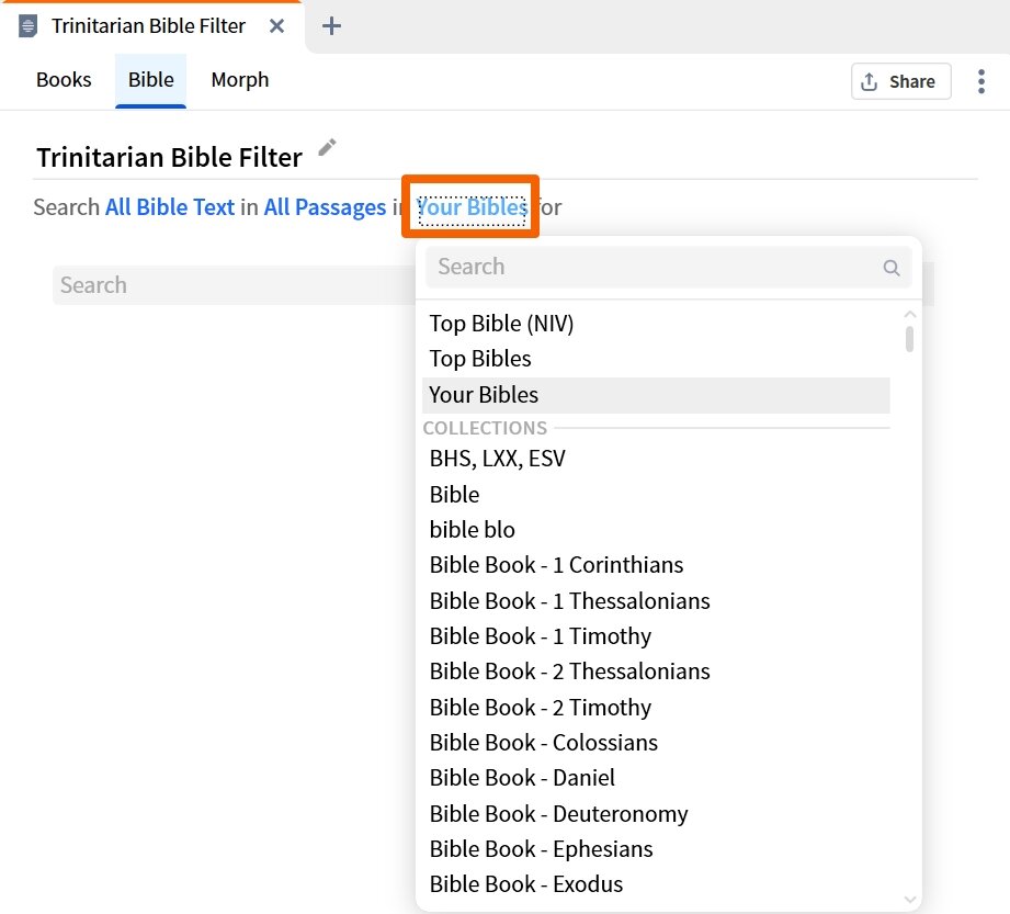 Create a Visual Filter – Logos Help Center