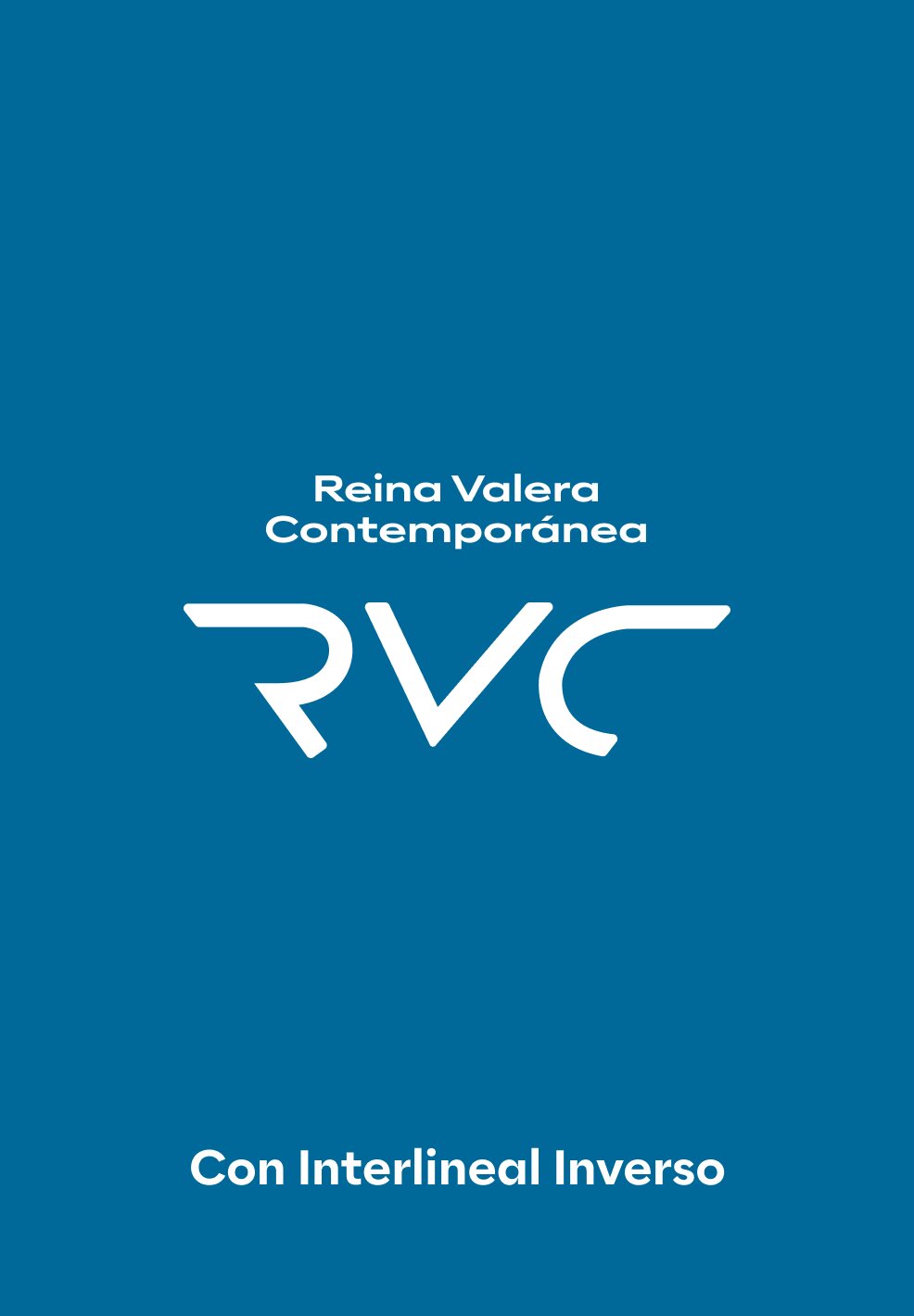 Reina Valera Contemporánea (RVC) con interlineal inverso