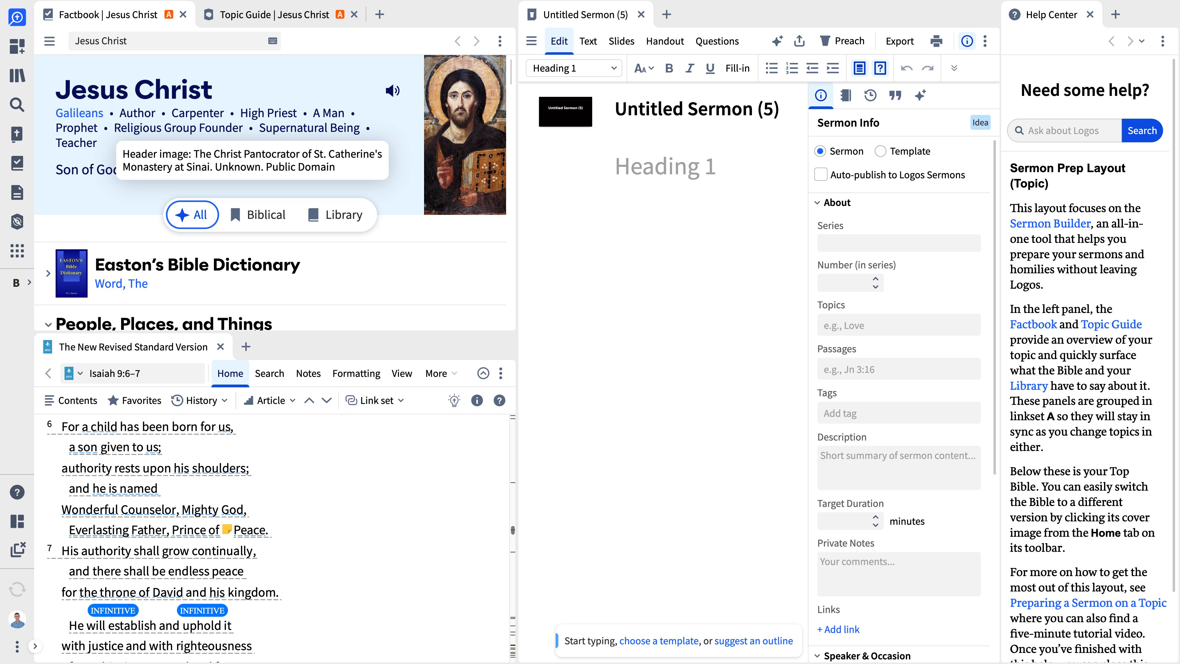 Topic - Sermon (120)