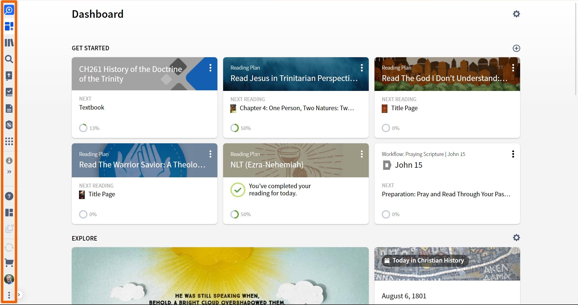 Logos Toolbar Location