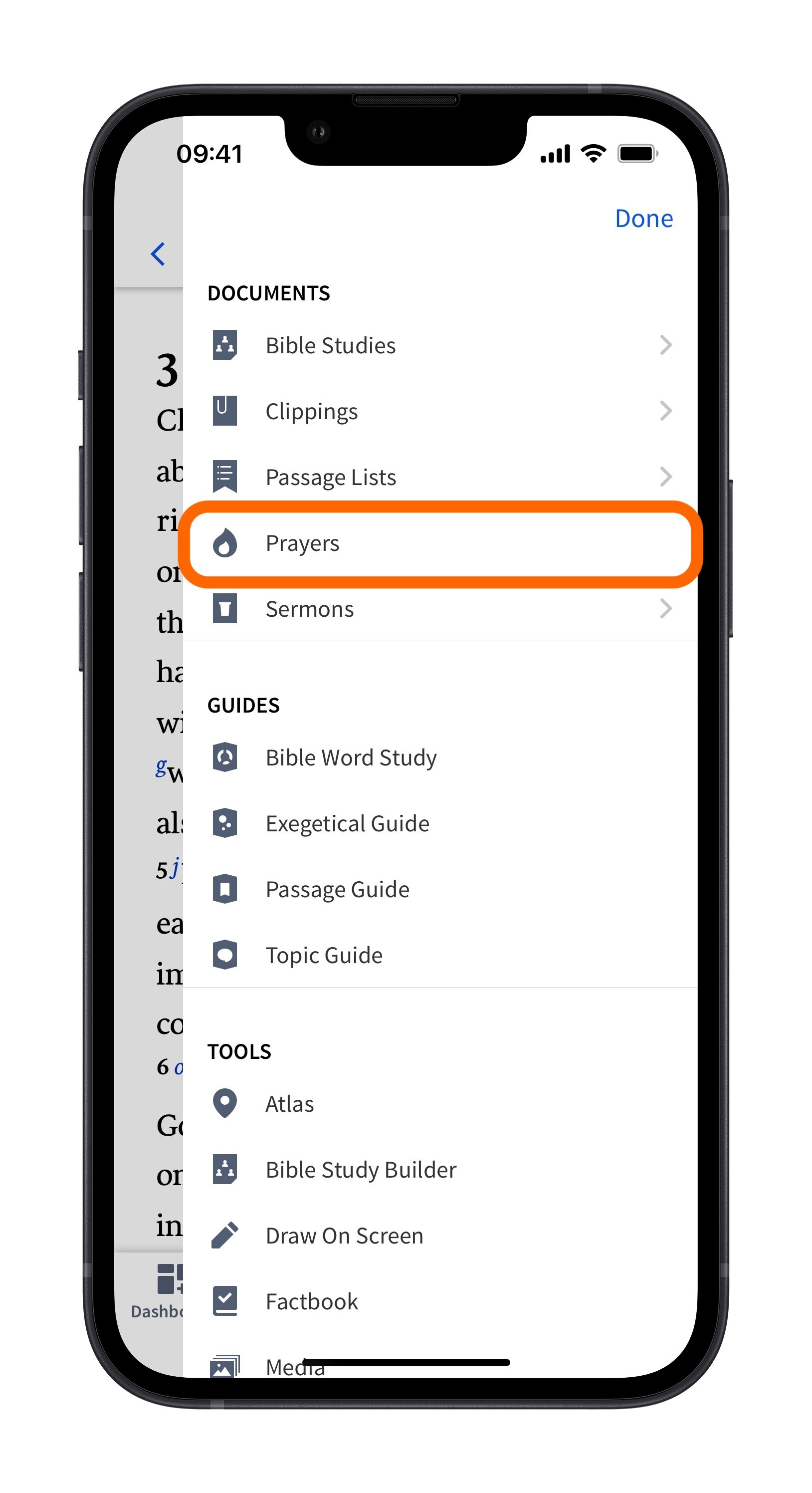 Mobile - Select Prayers