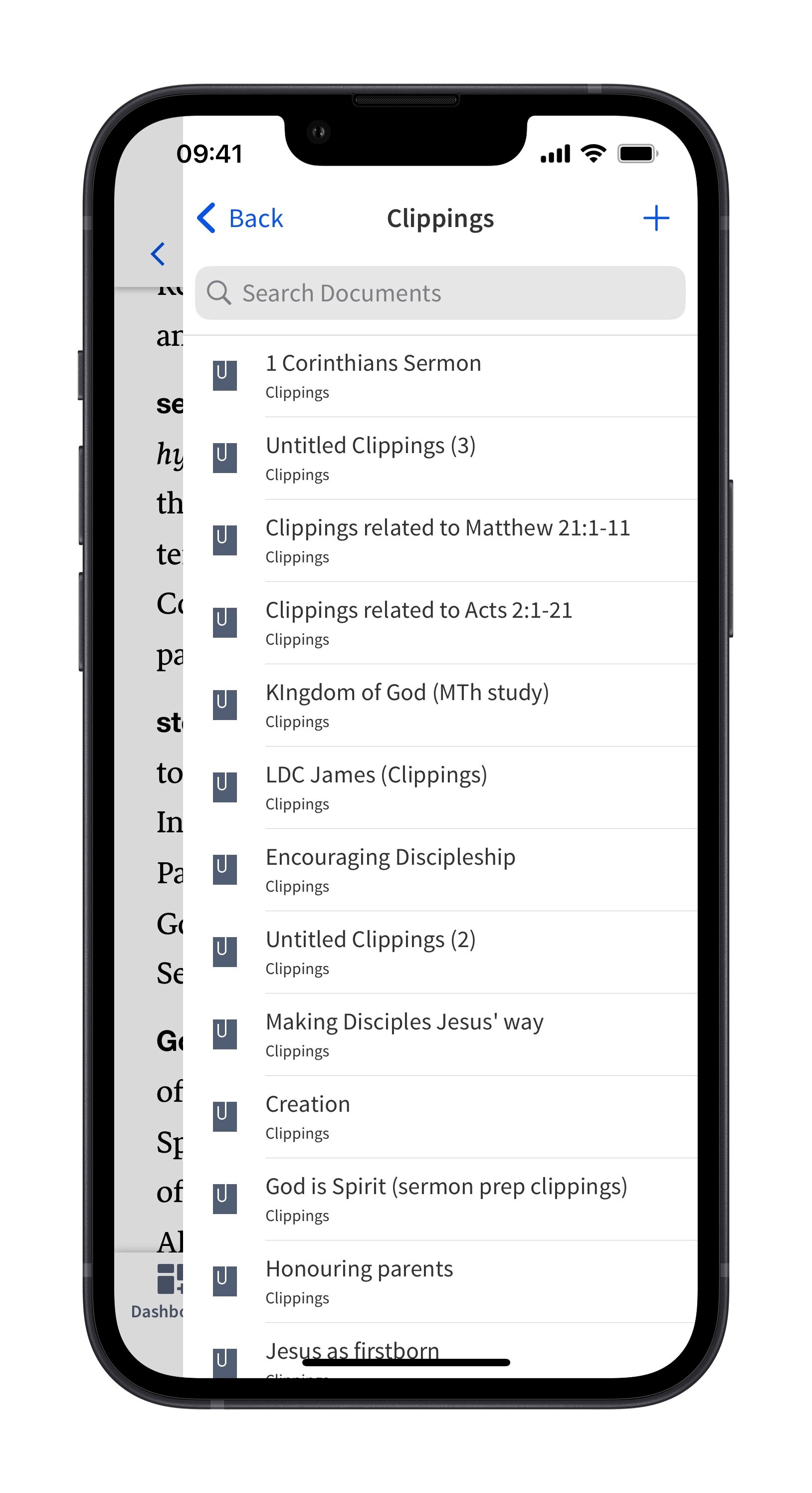 Mobile - Access Clippings
