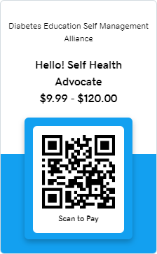 QR Code Hello! Self Health Advocate