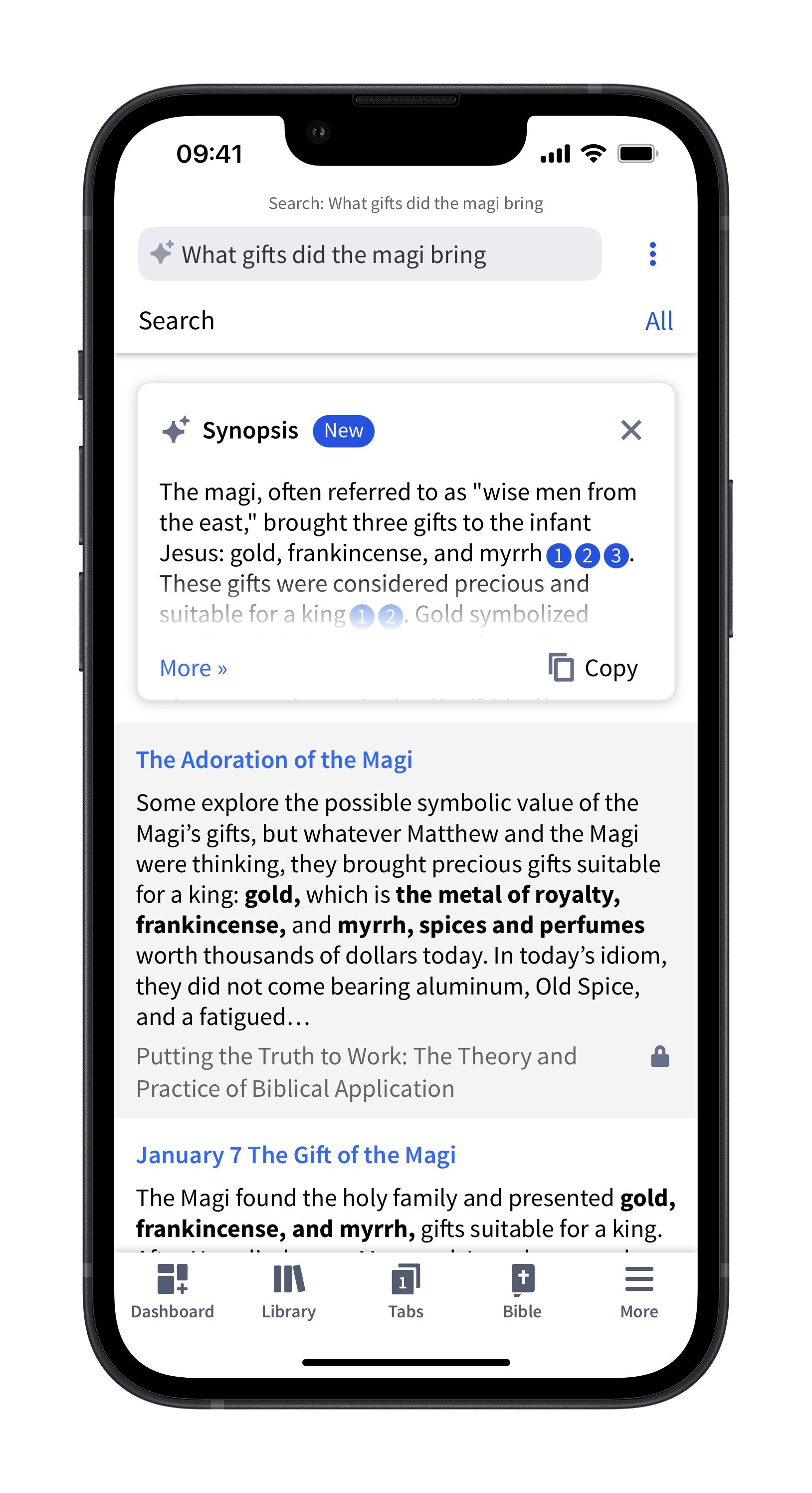 Mobile Smart Search - All Search Results