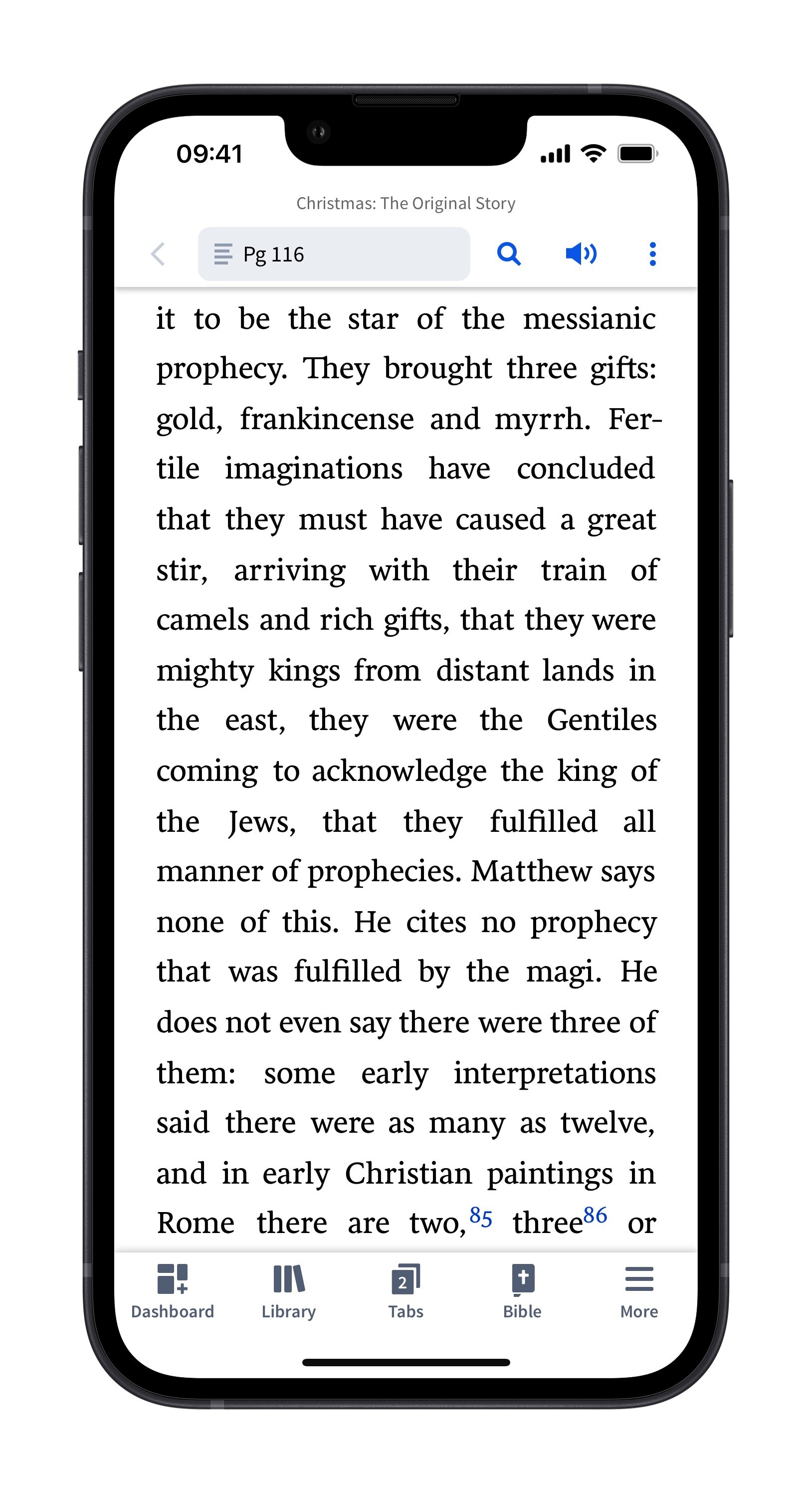 Mobile Smart Search - All Search Linked Book Opened