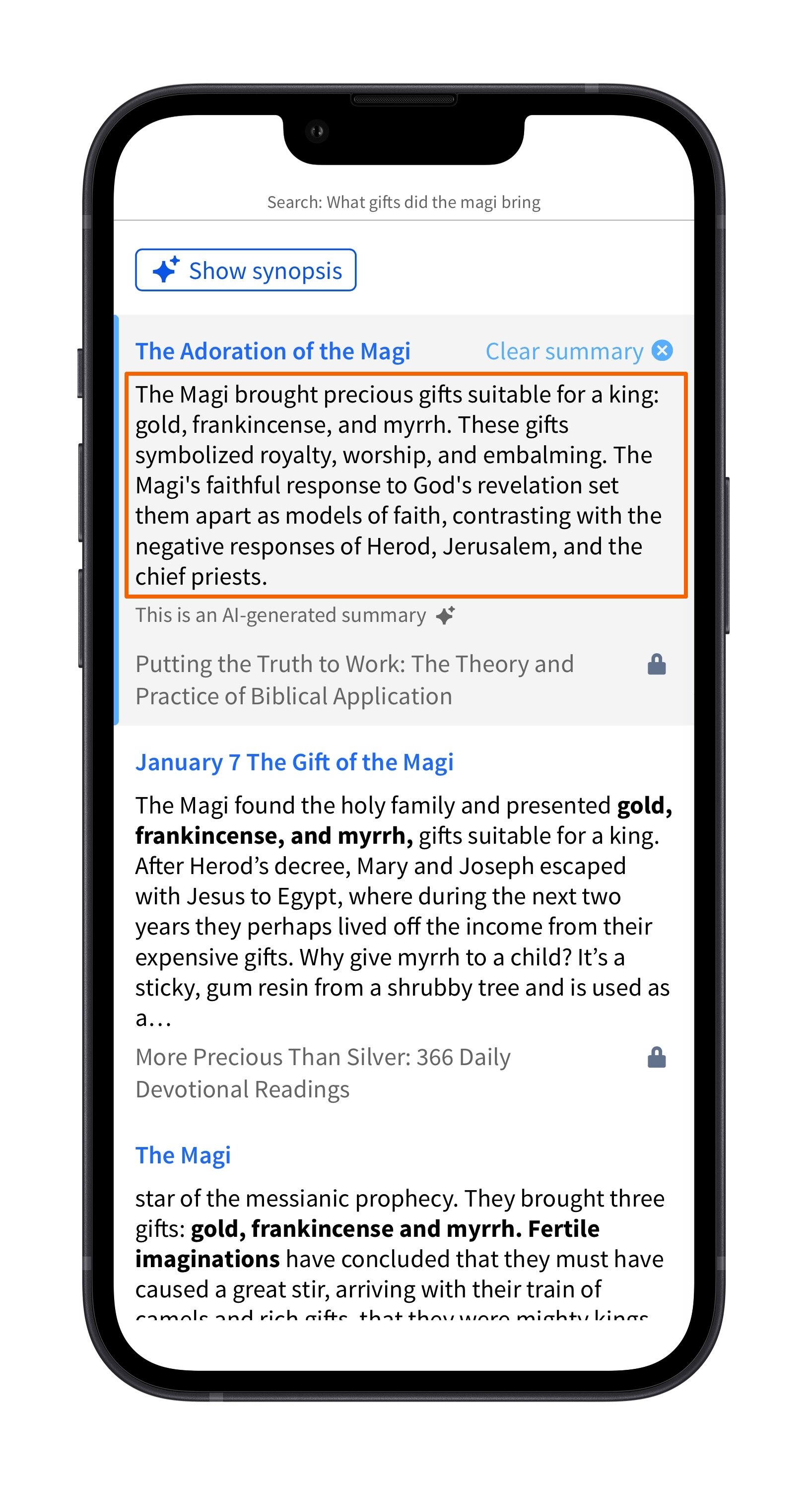 Mobile Smart Search - Summarized