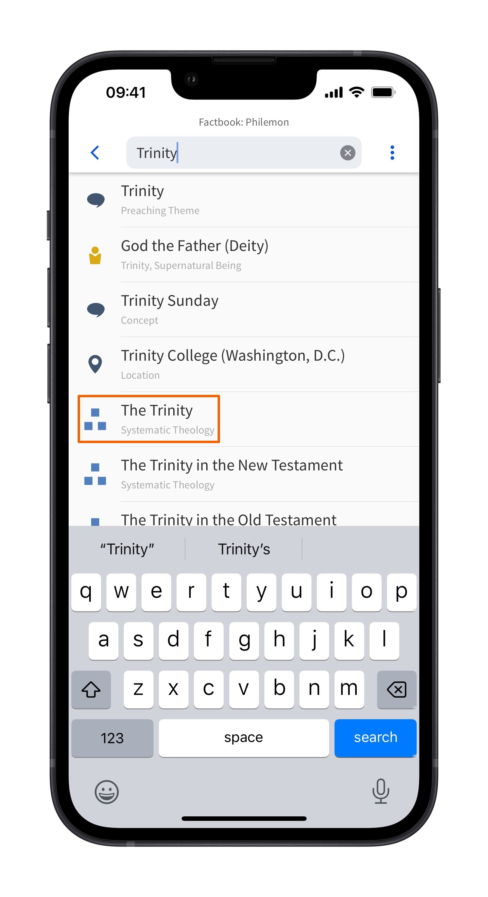 Mobile Factbook Topic - Select Topic