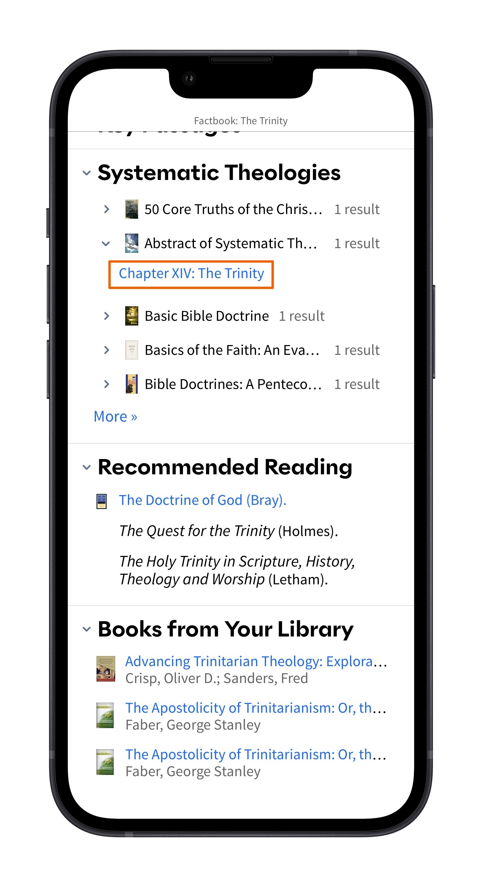 Mobile Factbook Topic - Select Further Study