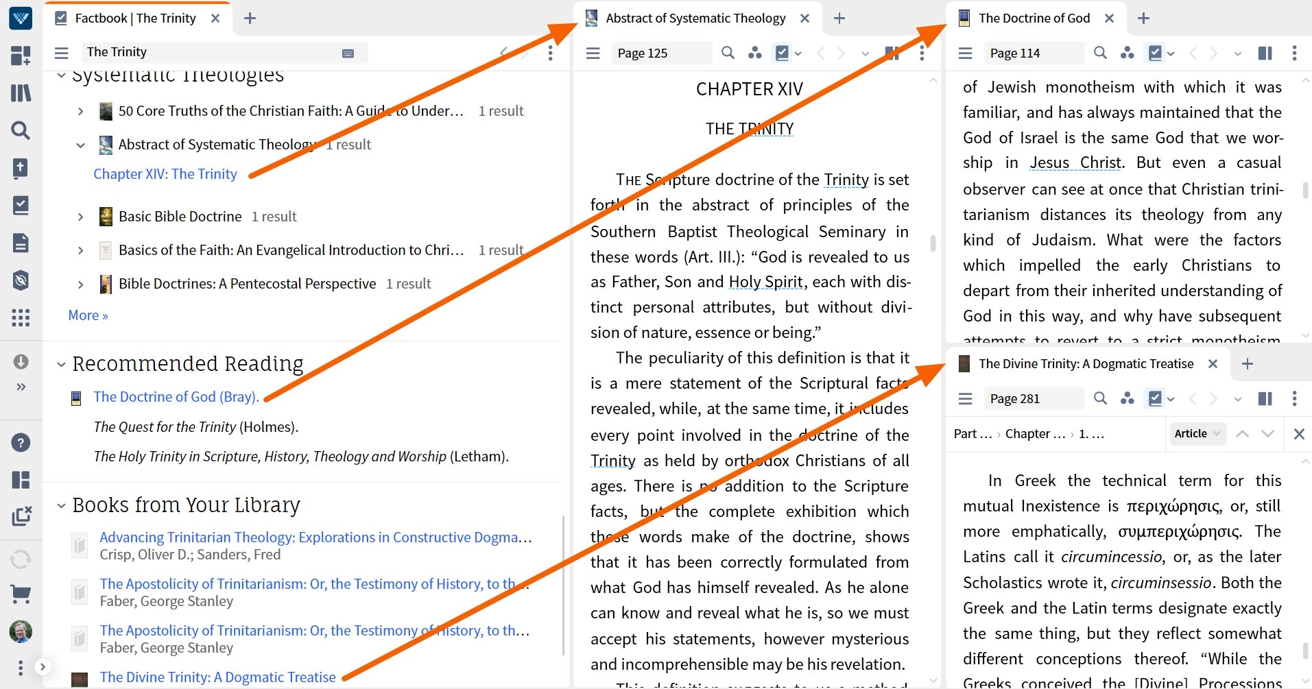 Verbum Factbook Topic - Other Links
