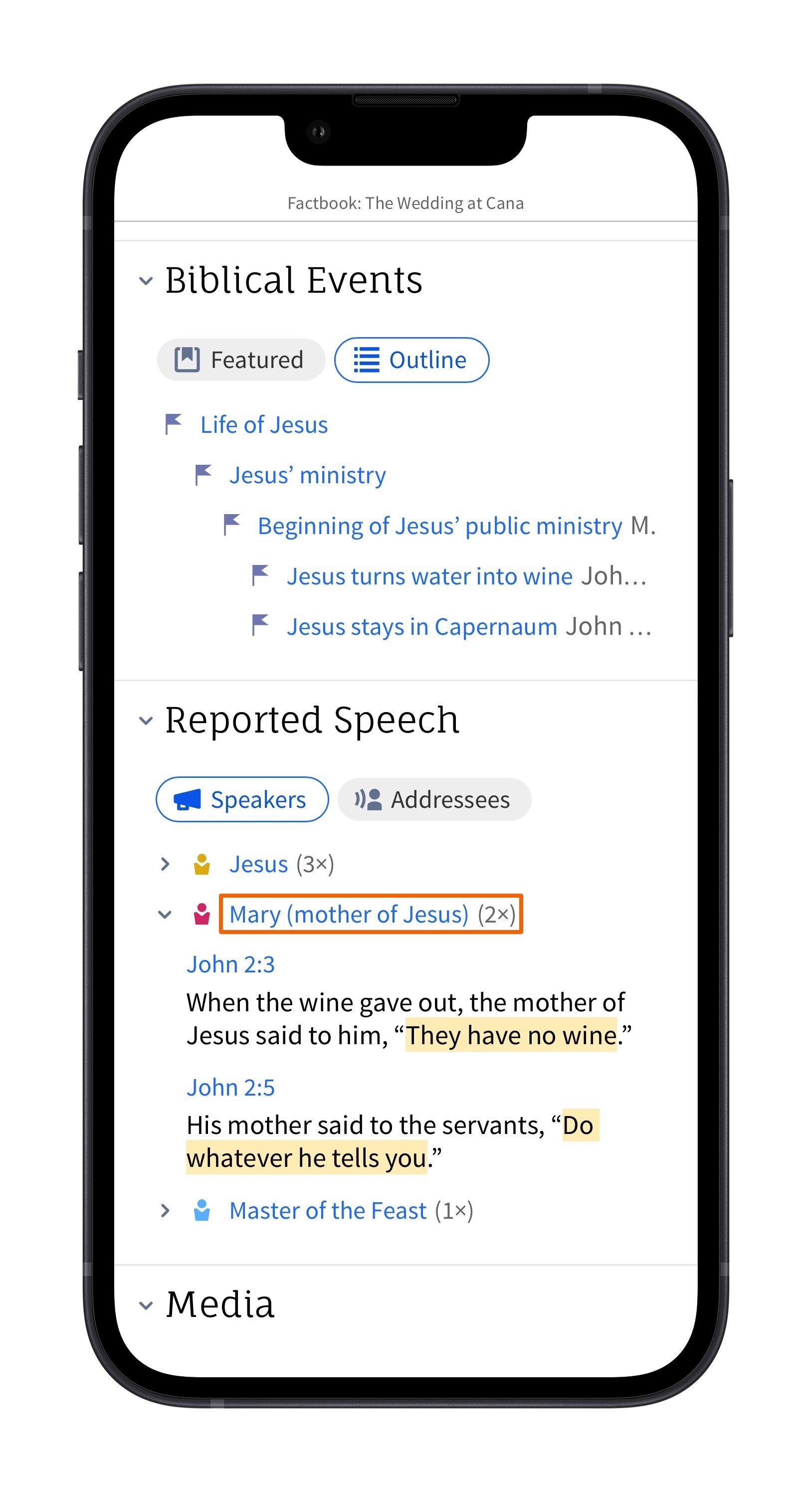 Mobile Verbum Factbook - Events And Speakers 1