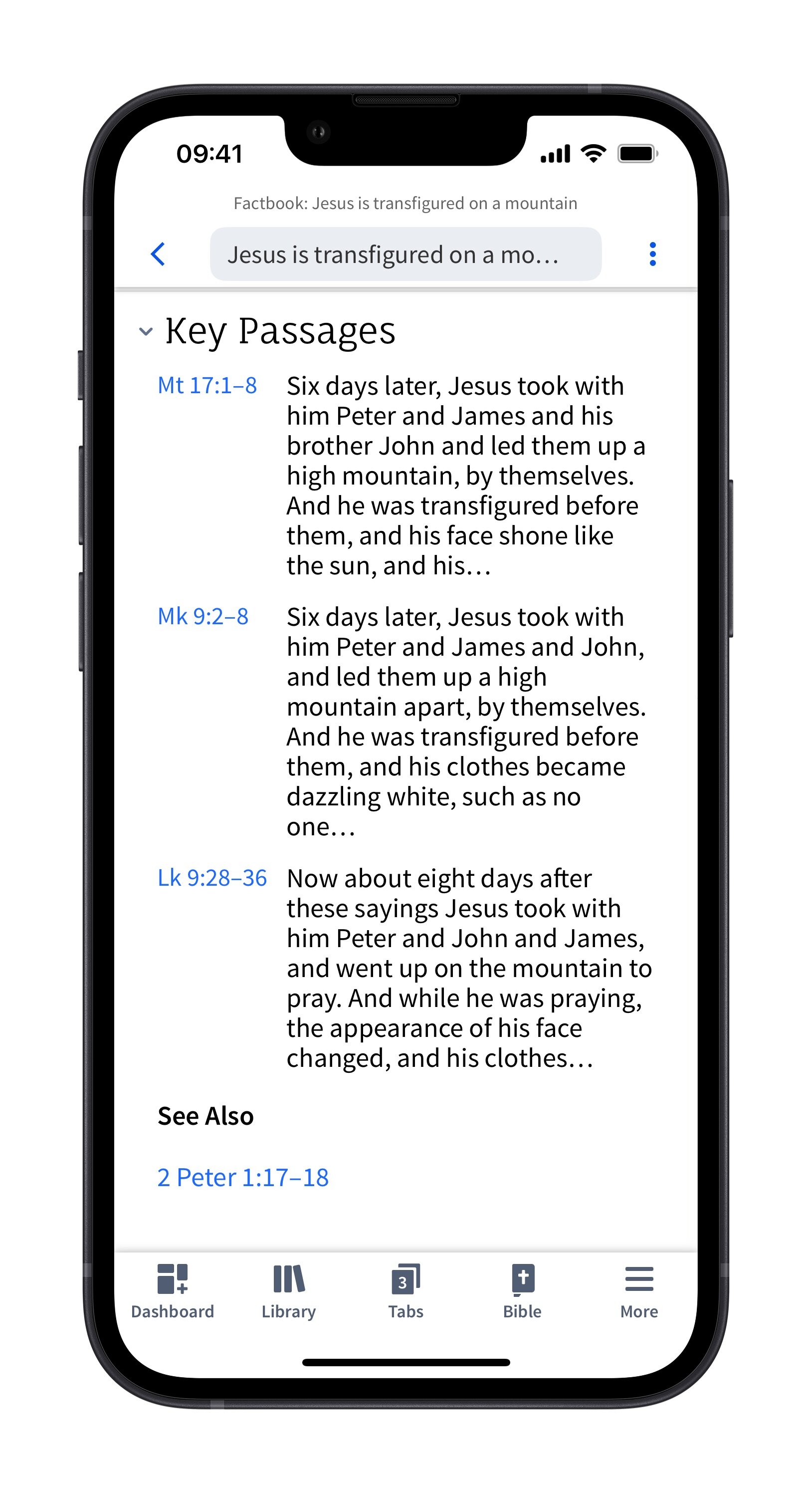 Mobile Verbum Factbook - Event Details