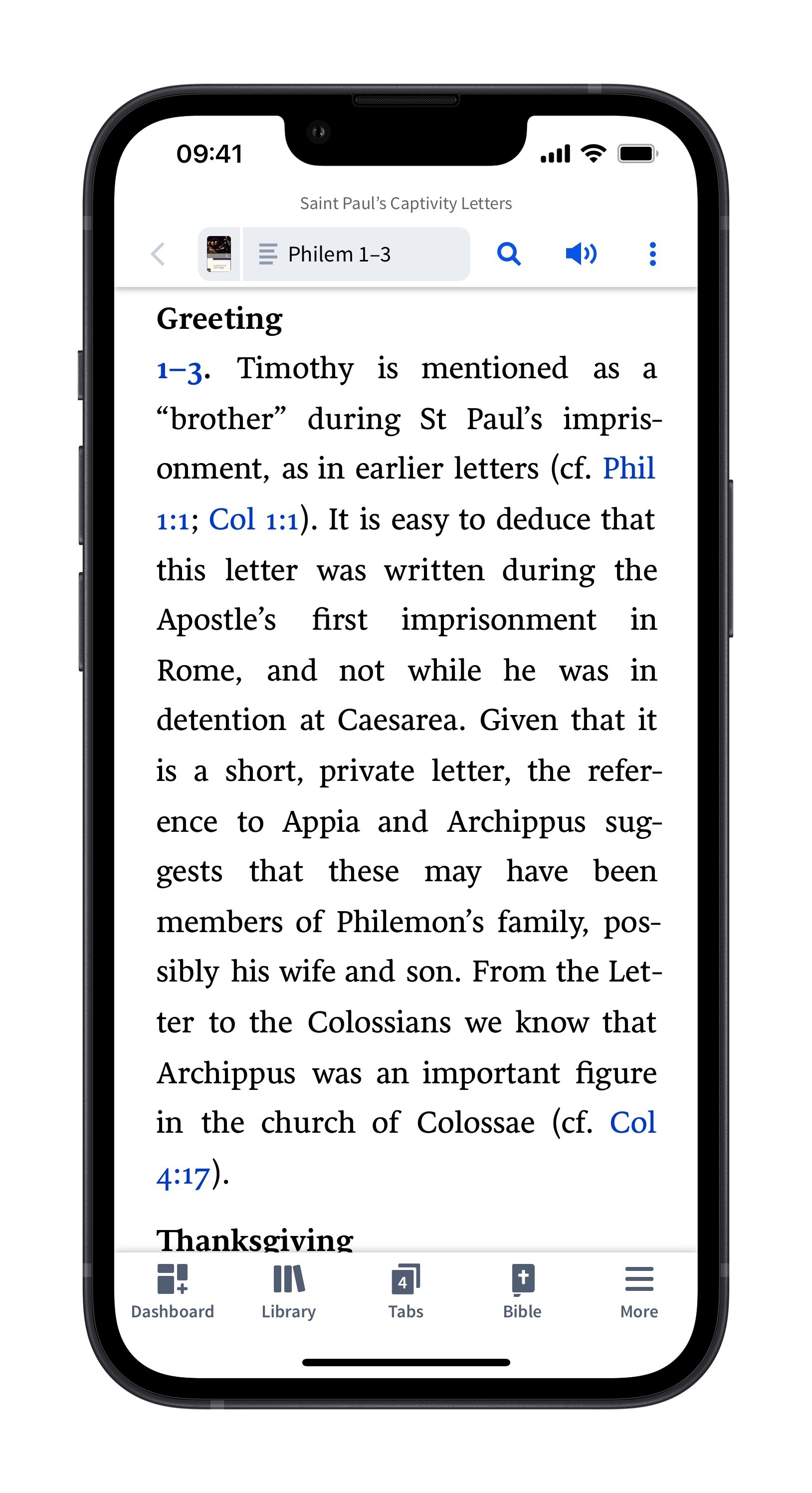 Verbum Mobile Factbook Book - Read Commentary