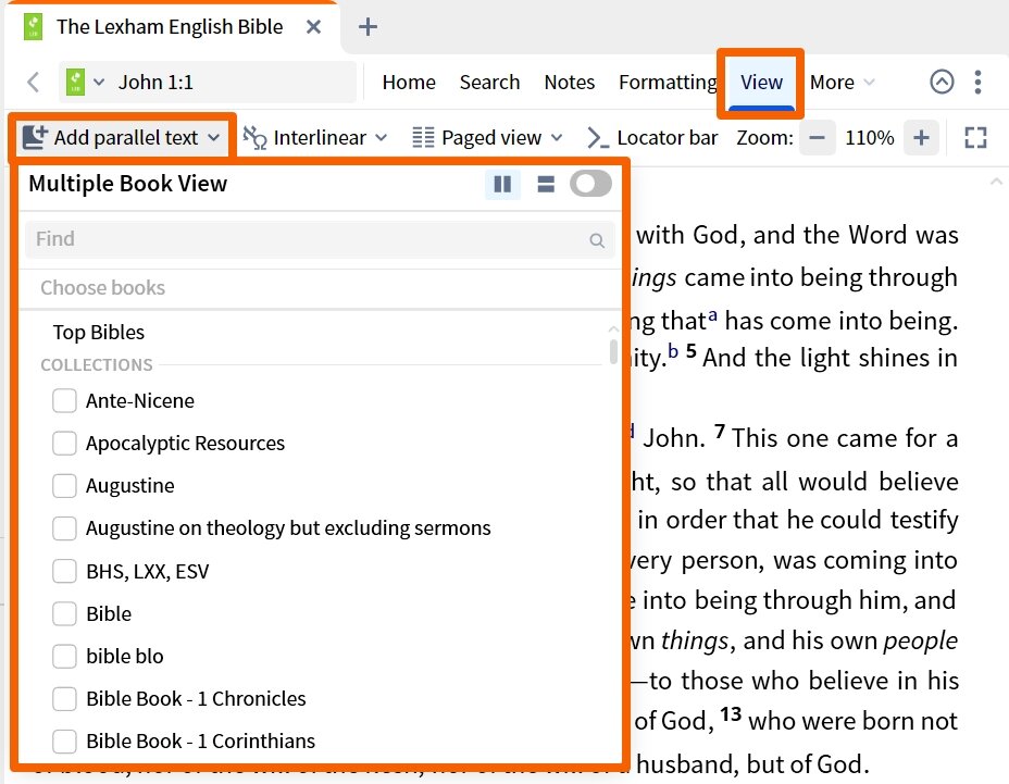 Dynamic Toolbar - Multiple Books
