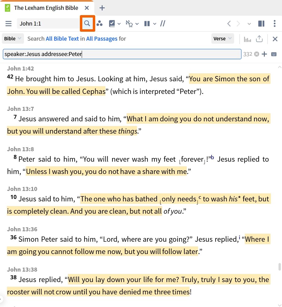 Resource Toolbar - Inline Search