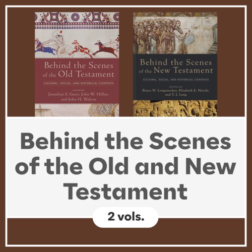 Behind the Scenes of the Old and New Testament: Cultural, Social, and Historical Contexts (2 vols.)