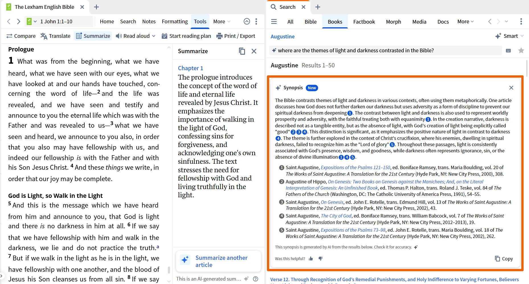 Using AI Tools for Smarter Bible Study – Logos Help Center