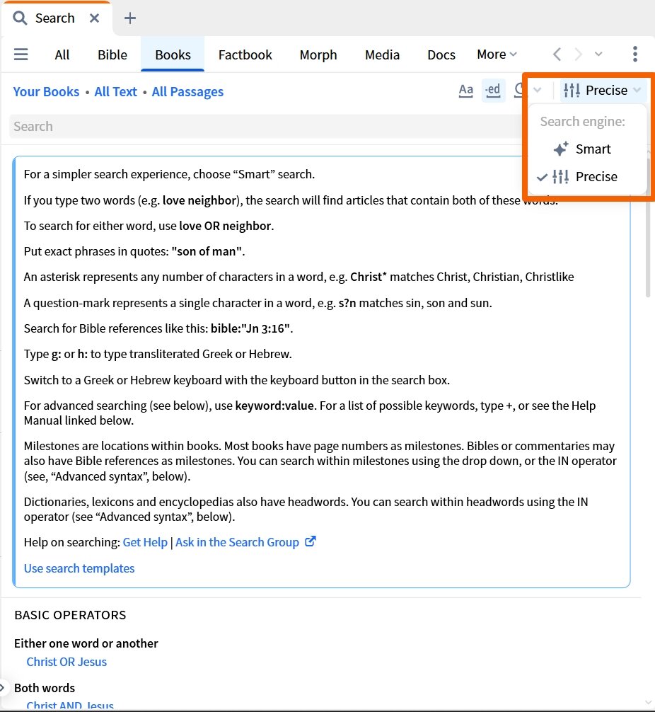 Books Search - Smart Toggle