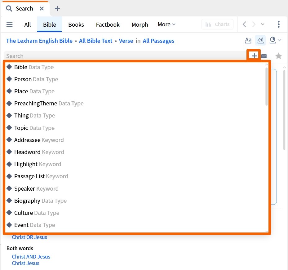 Start Building Search Term
