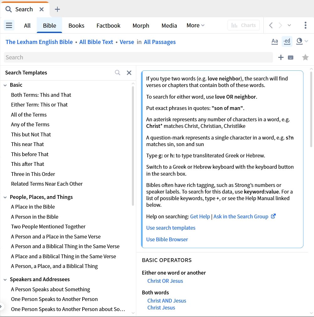 Using Search Templates