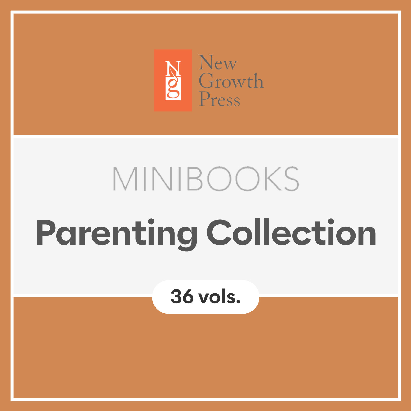 New Growth Press Minibooks: Parenting Collection (36 vols.)