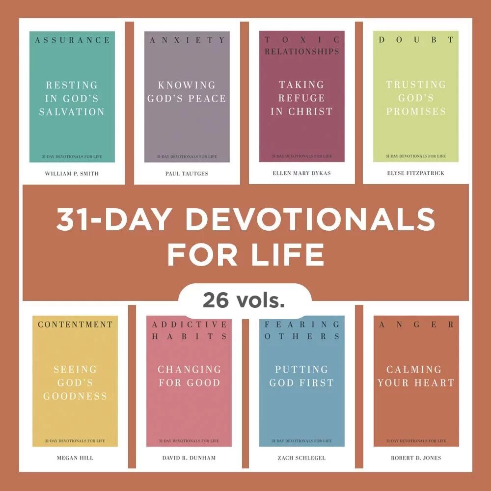 31-Day Devotionals for Life (26 vols.)