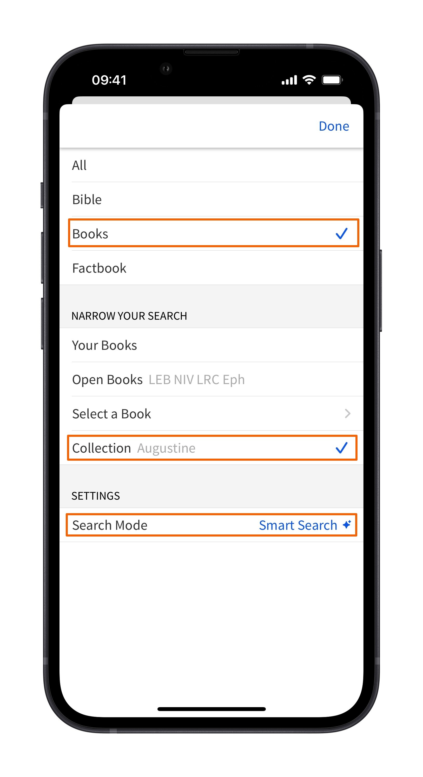 Mobile - Switch To Book Search