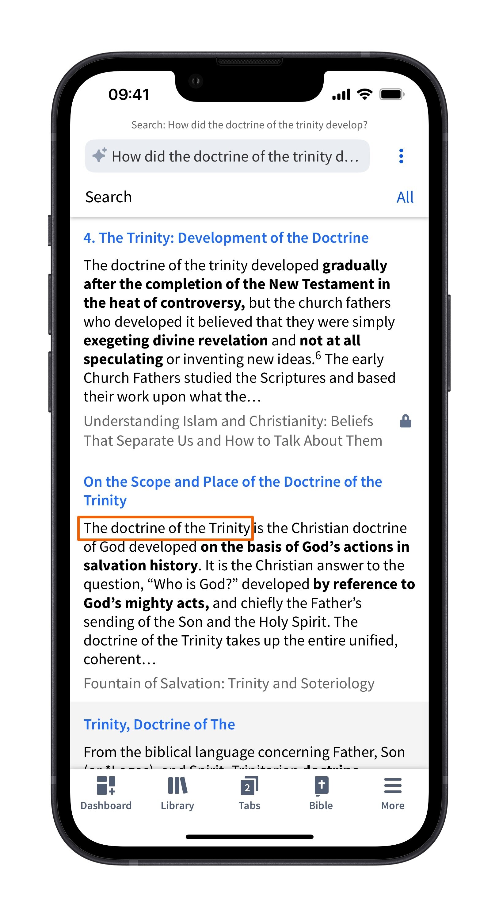 Mobile Select Search Result