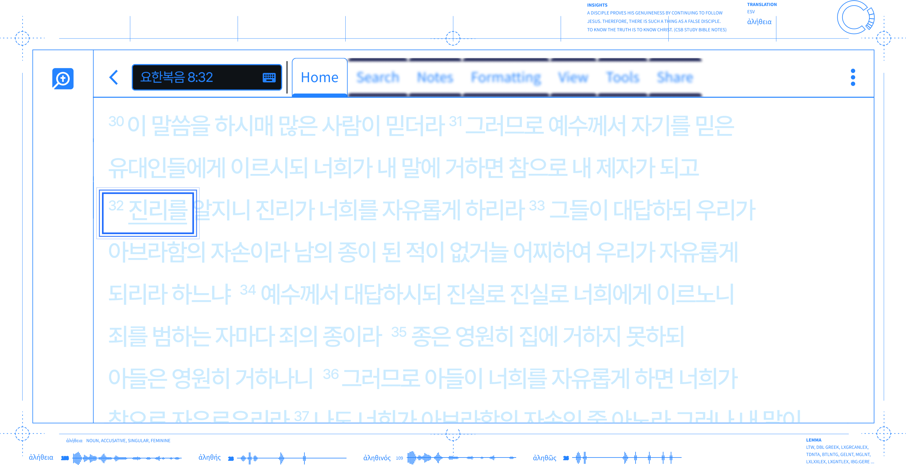 Logos 10 Biblical Intertextuality screen shot