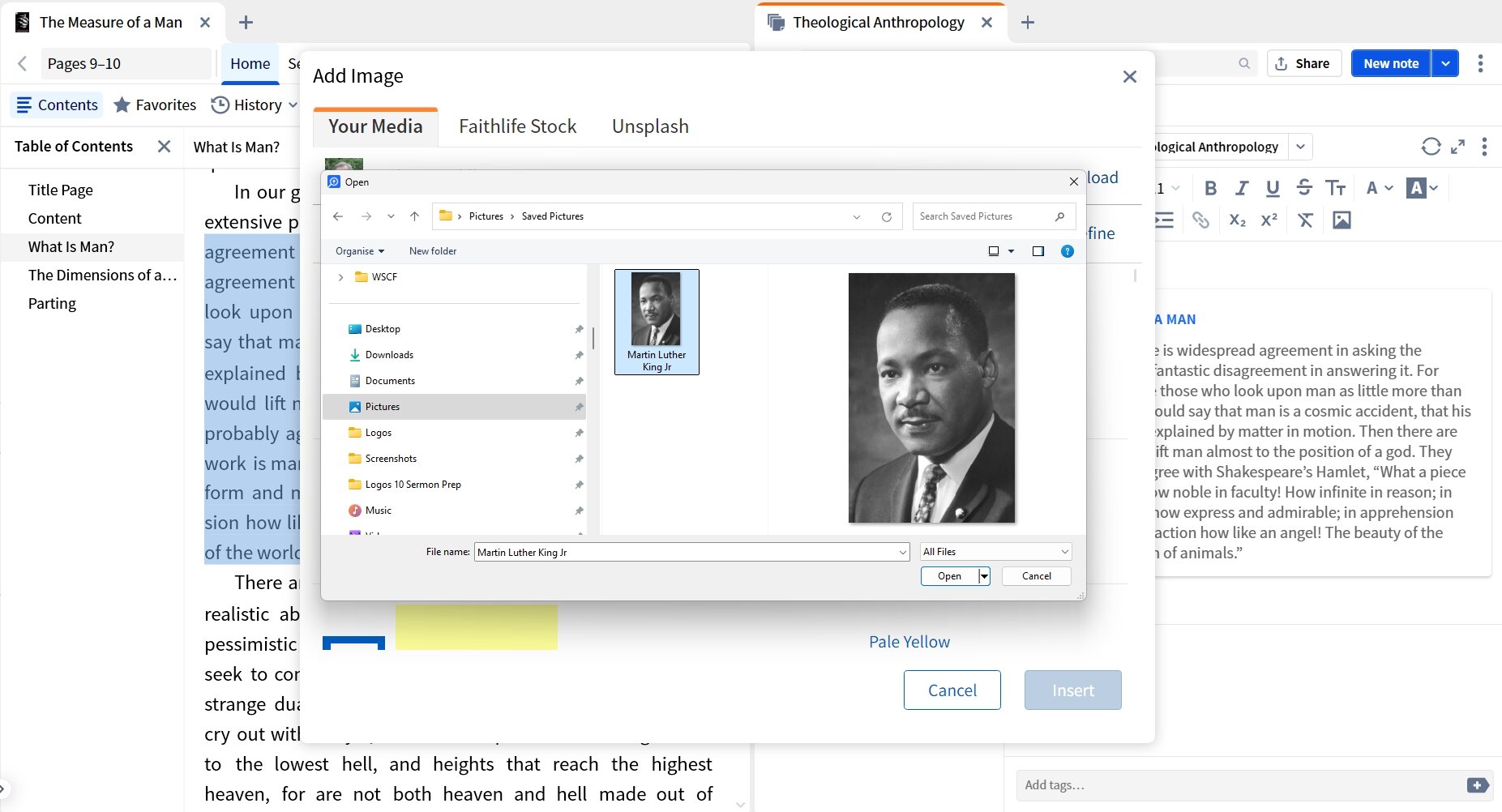 Select Media For Upload