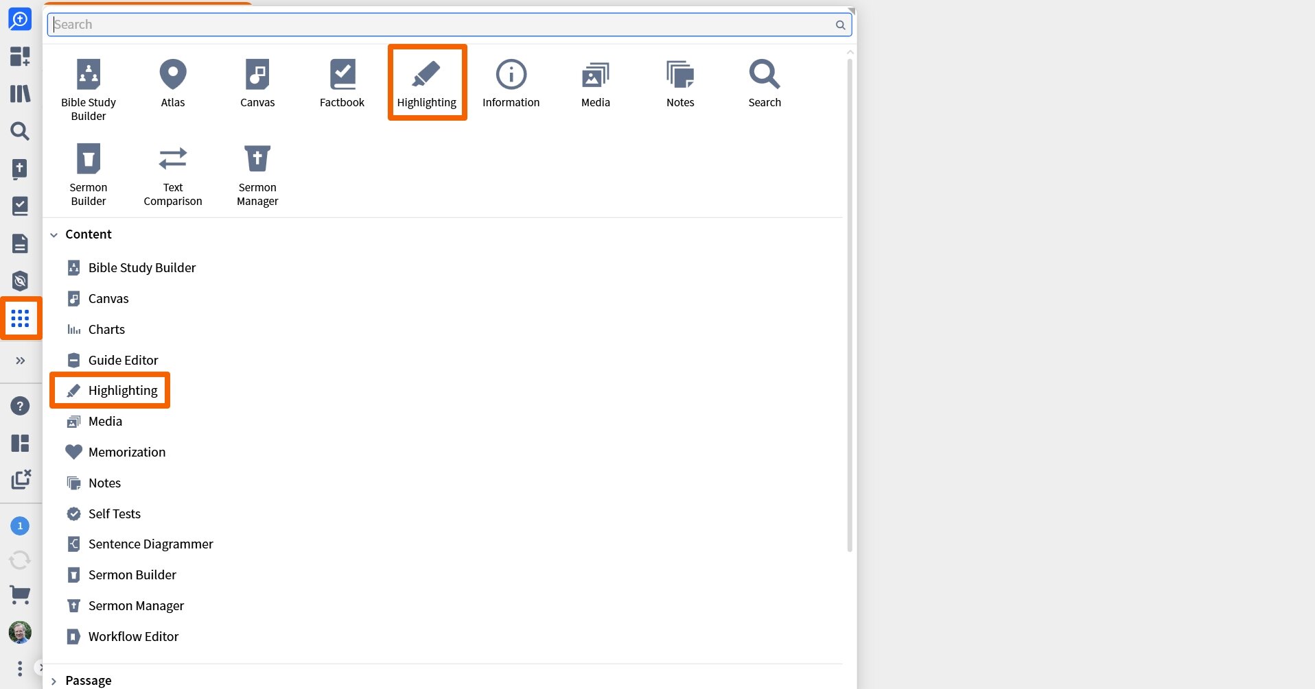 Open Highlighting Tool