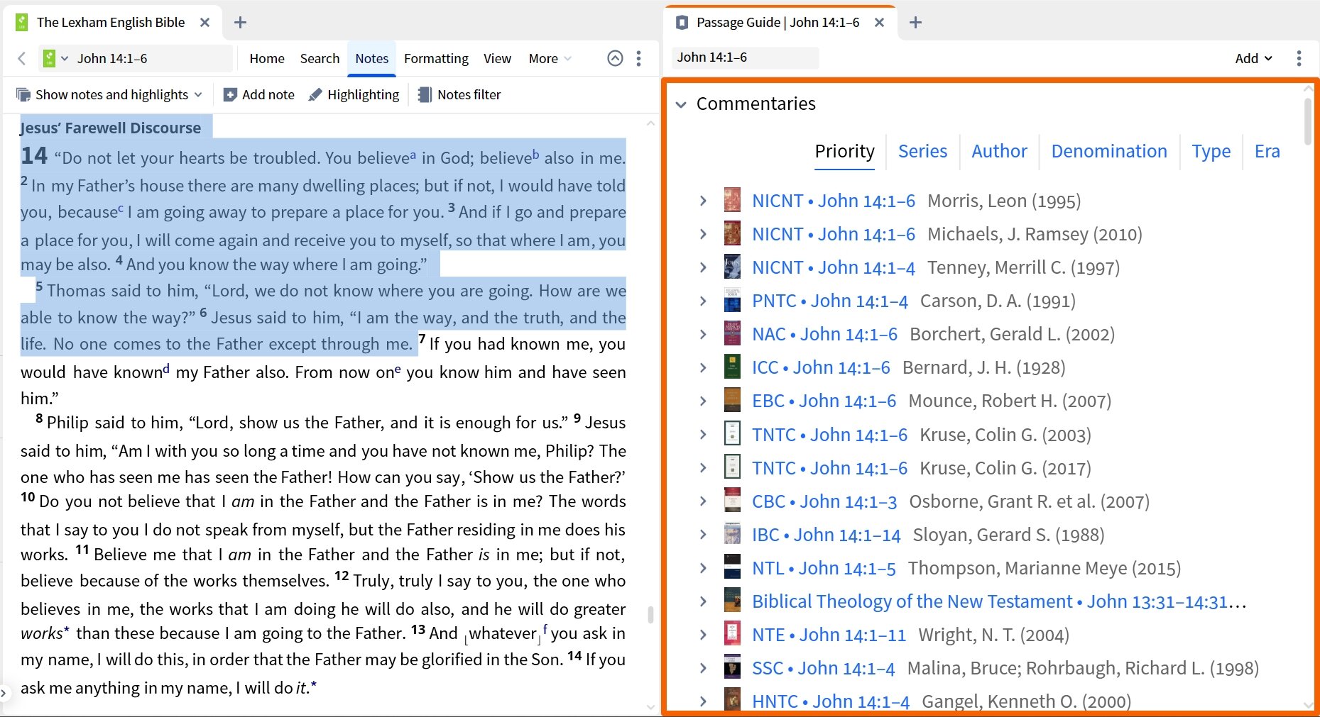 PG - Commentaries