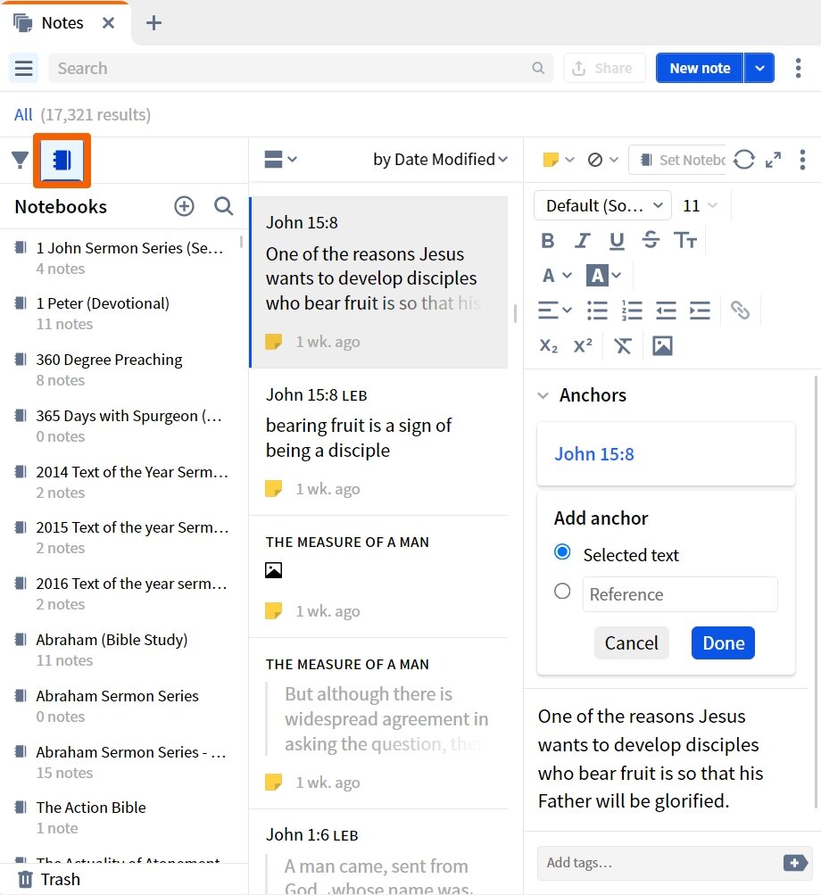 Notes - Show Notebooks