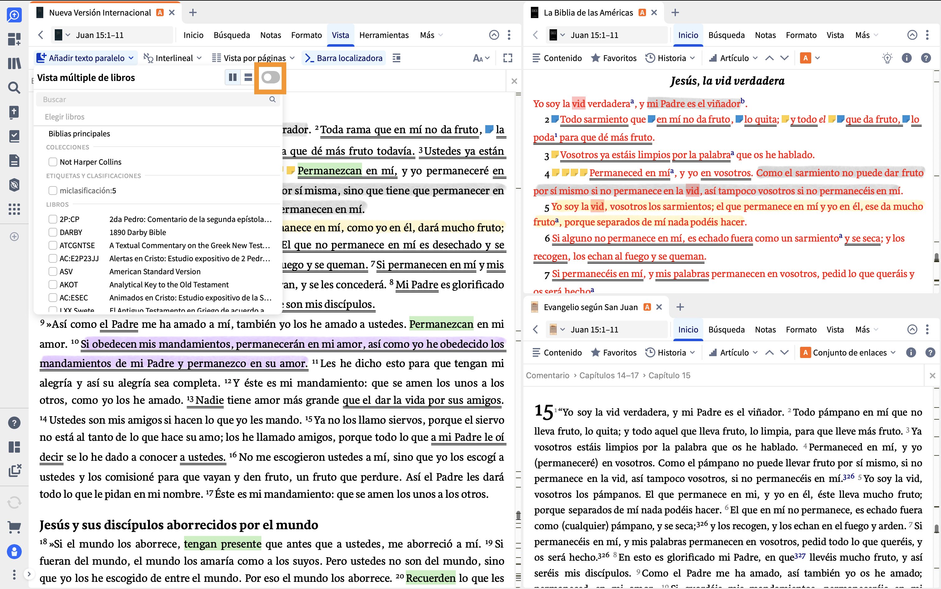 Activate Multiple Book View
