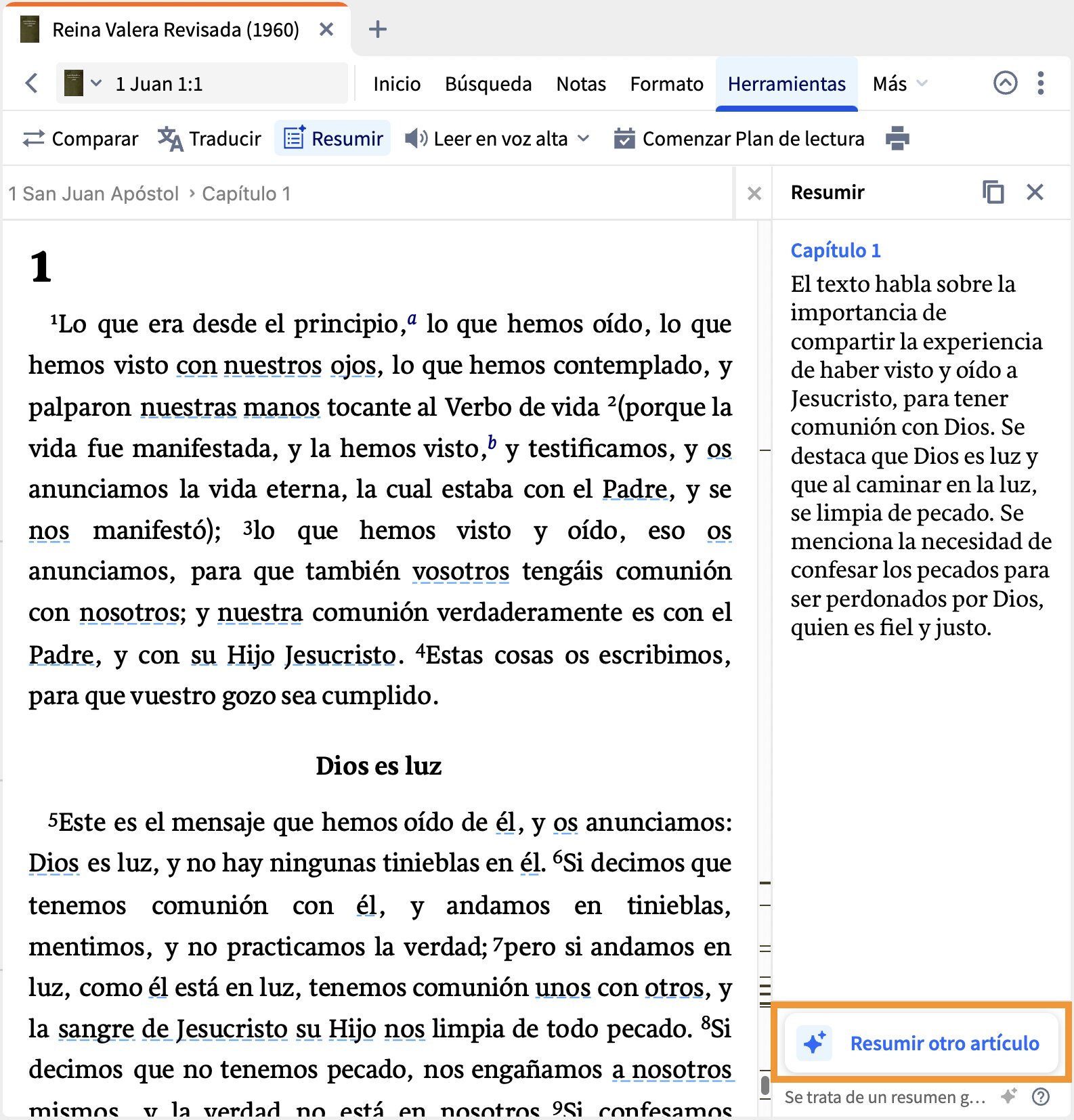 Summarize Another Article