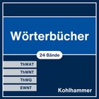 Wörterbücher von Kohlhammer: ThWAT, ThWNT, ThWQ, EWNT (24 Bde.)