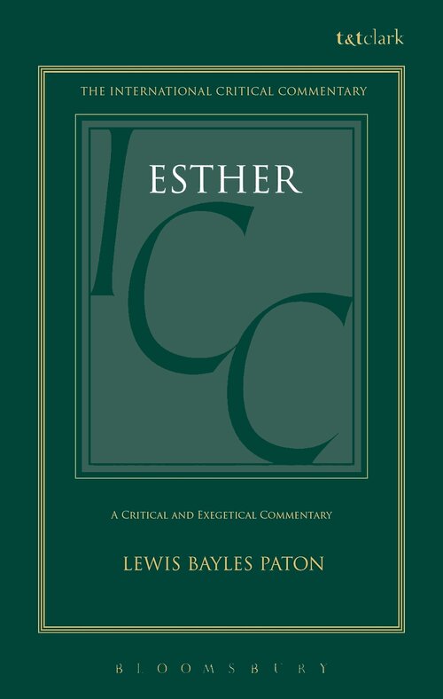 Esther (International Critical Commentary | ICC)