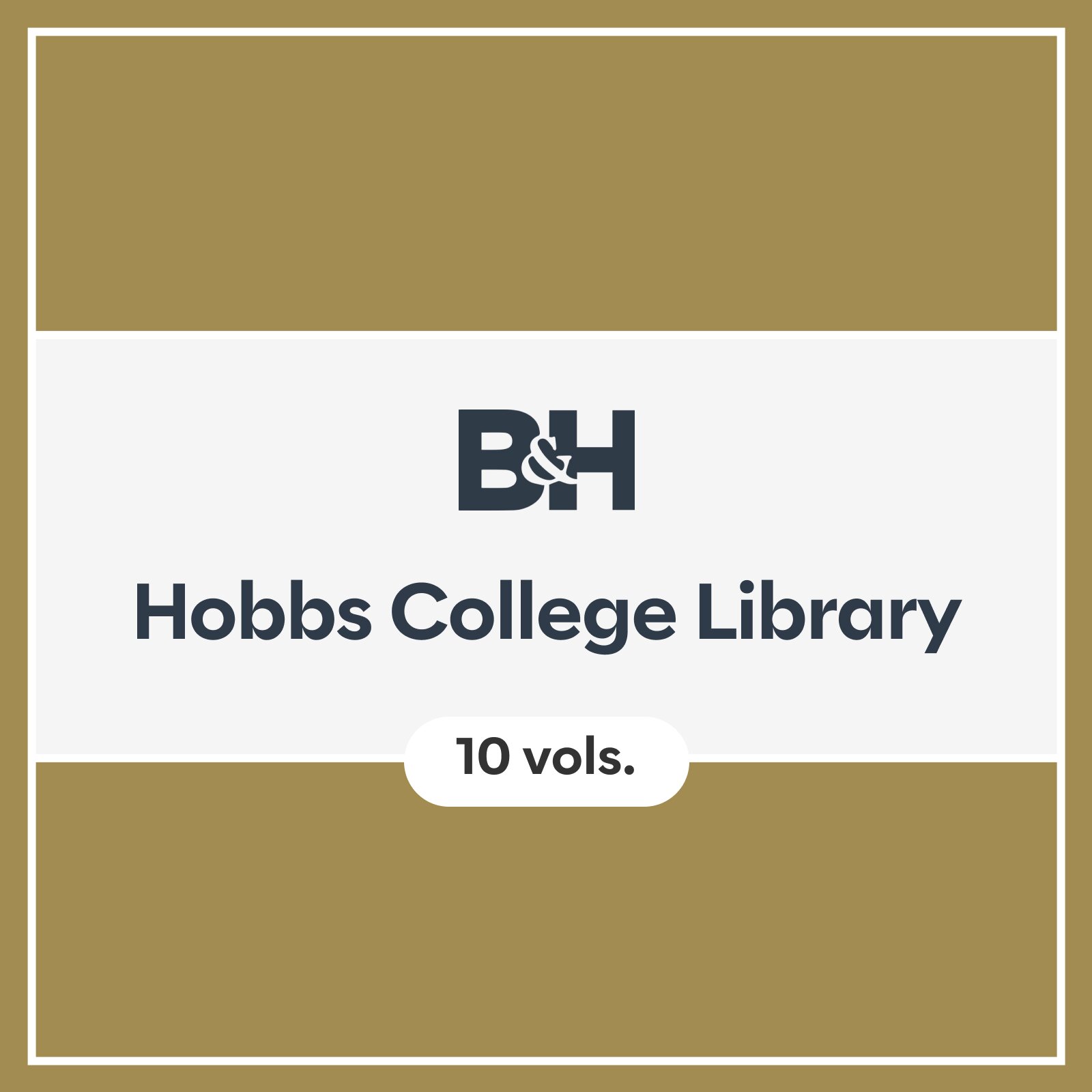 Hobbs College Library (10 vols.)