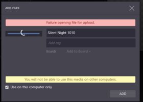 121524Proclaim Error