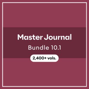 Master Journal Bundle 10.1 (2,600+ vols.)