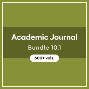 Academic Journal Bundle 10.1 (600+ vols.)