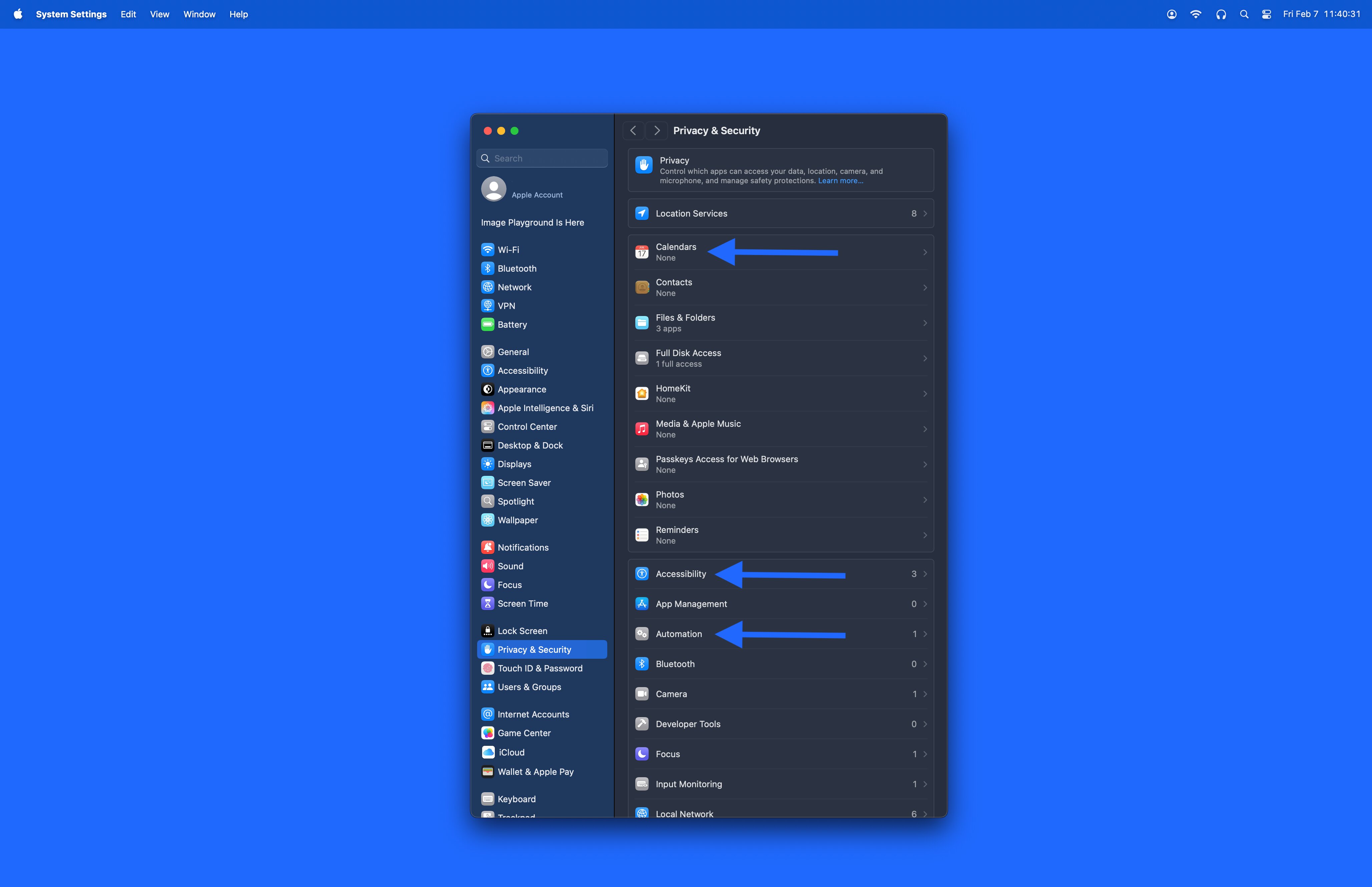 Privacy & Security