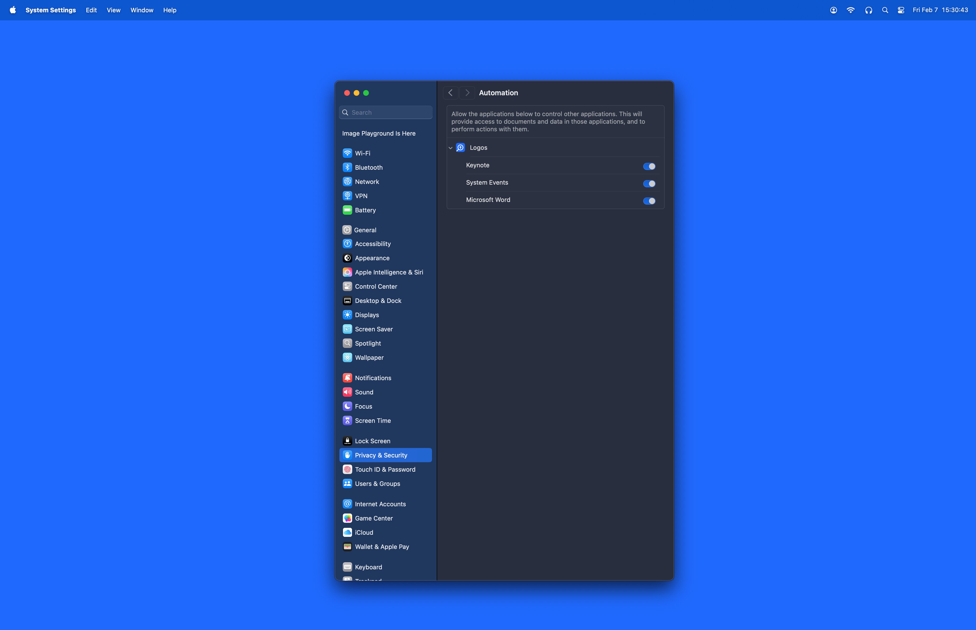 Automation - Privacy & Security