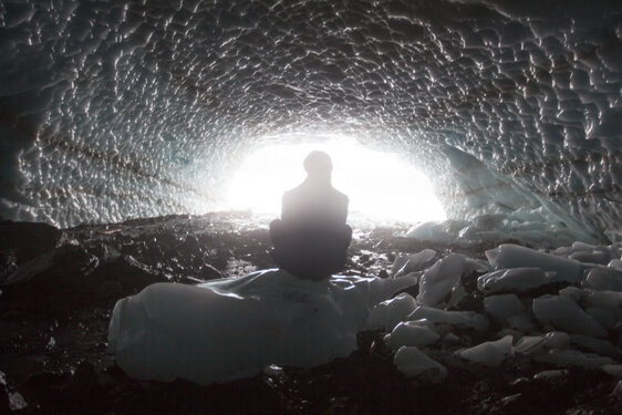 Prayer in Ice Caves