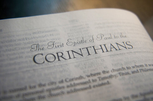 1Corinthians Bible page