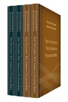 The New American Standard Bible (NASB 95) Reverse Interlinears Set