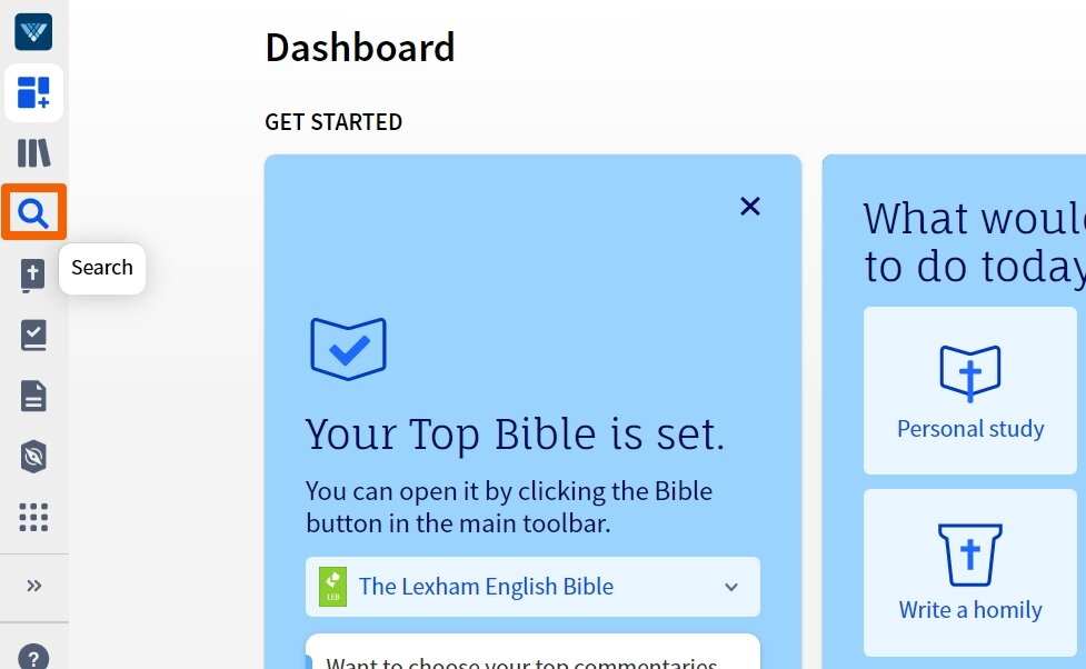 Select Verbum Search