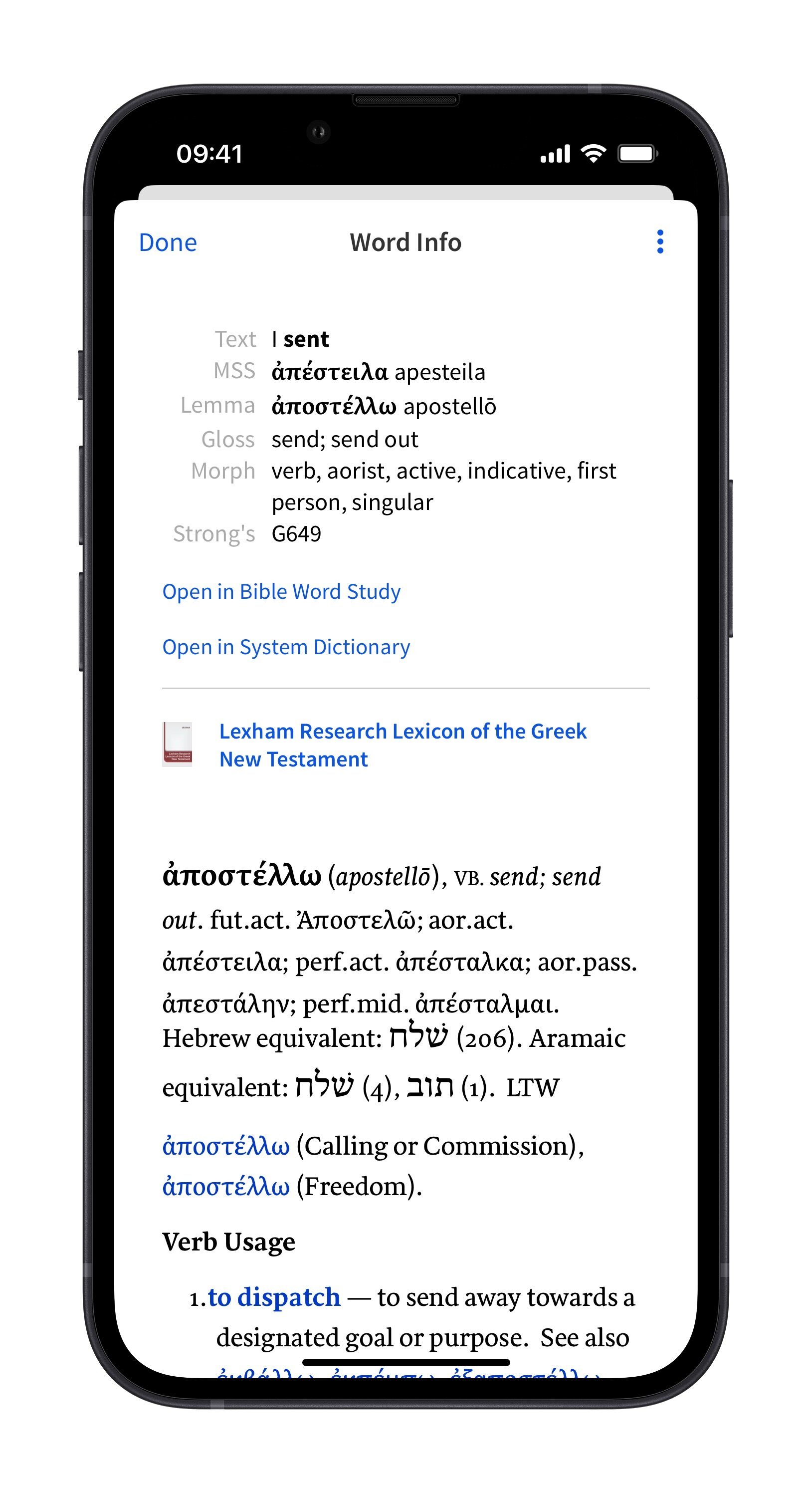Mobile - Insights Word Info Open