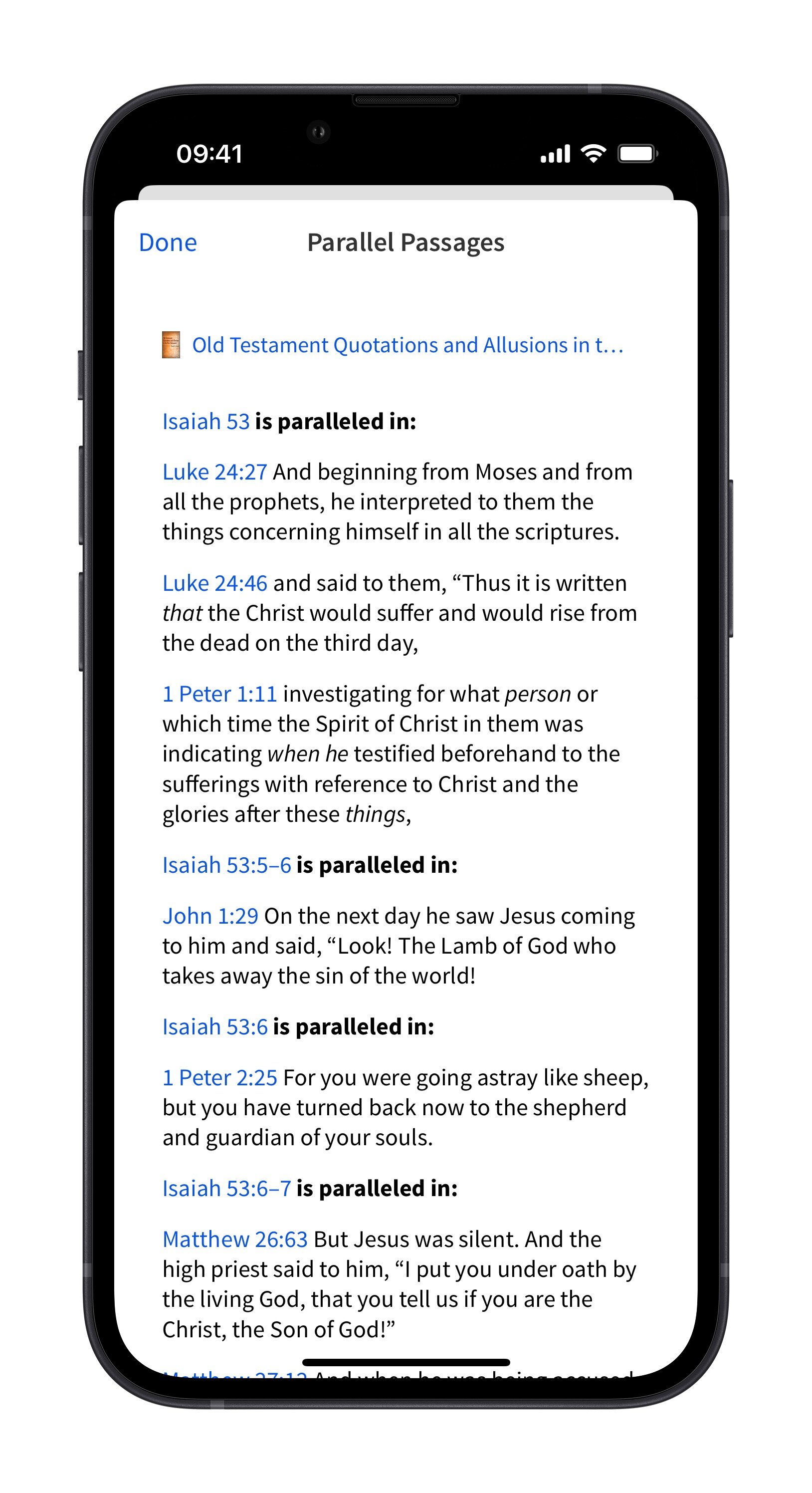 Mobile - Insights Related Passages Details